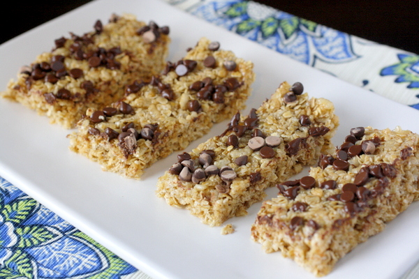 No-Bake Chewy Granola Bars