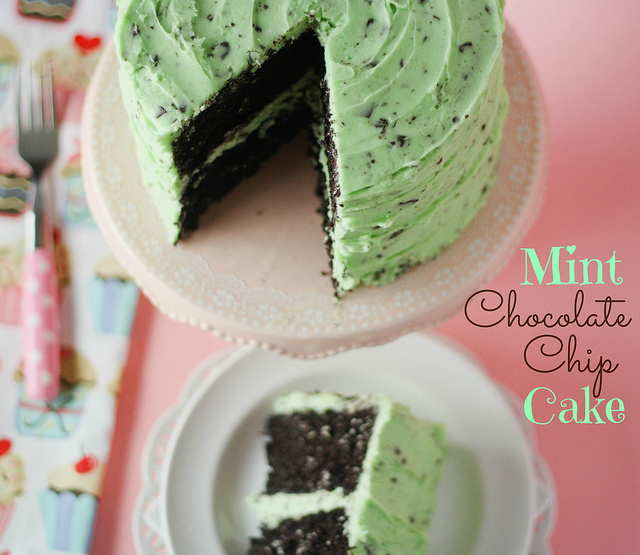 MintChocolatechipCake