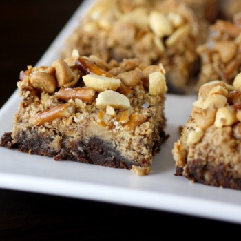 Peanut Butter Pretzel Brownies