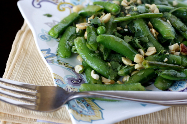 Chili-Lime Snap Peas