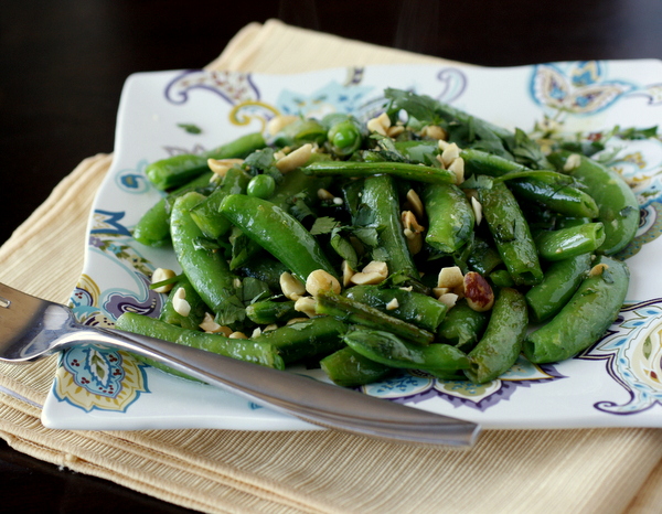 Chili-Lime Snap Peas