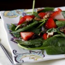 Fresh Strawberry Spinach Salad