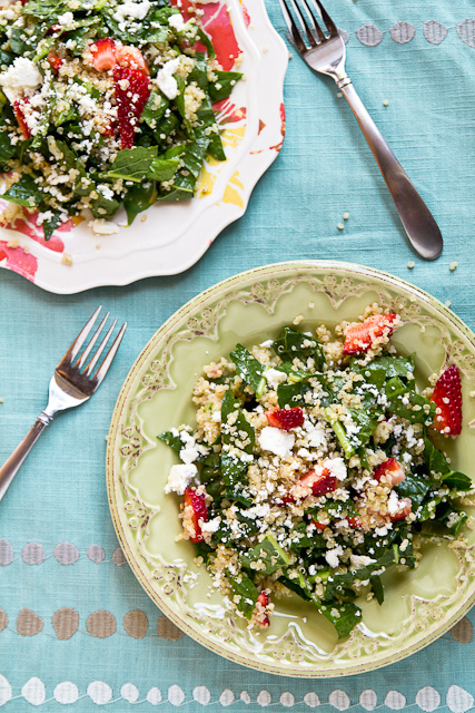 kale and quinoa salad