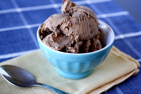 Nutella Swirl Ice Cream