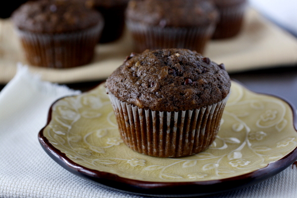 Chocolate Pecan Muffins