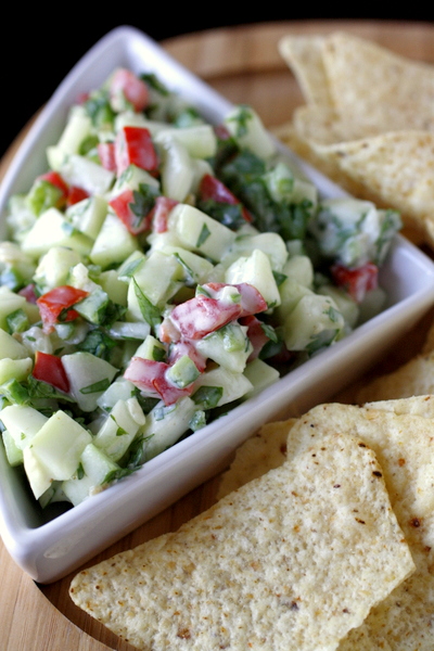 Crisp Cucumber Salsa