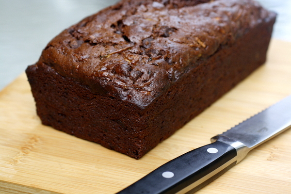 Double Chocolate Zucchini Bread