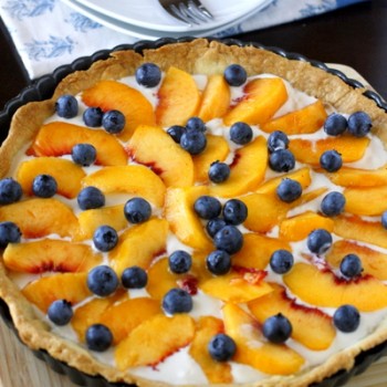 Fresh Peach Tart