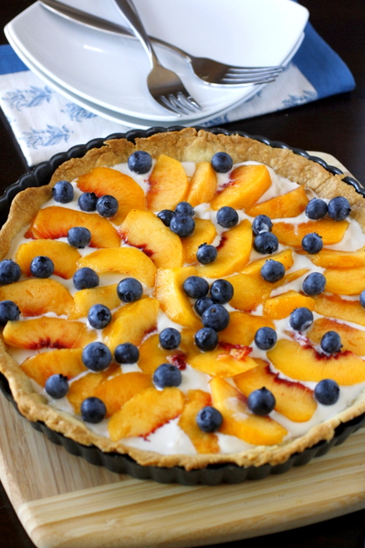 Fresh Peach Tart