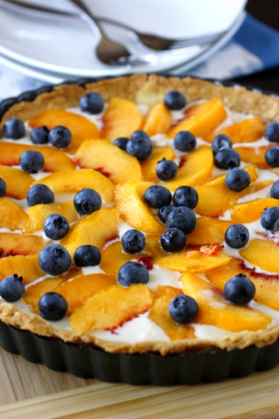 Fresh Peach Tart