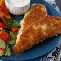 Crispy Pan-Fried Chicken Fingers