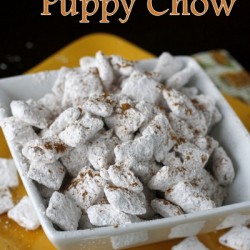 Pumpkin Spice Puppy Chow