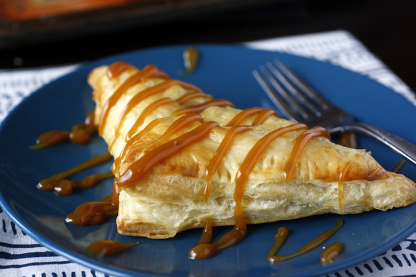 Easy Caramel Apple Turnover