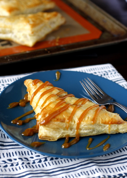 Easy Caramel Apple Turnover