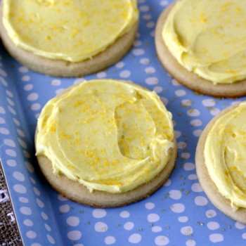 Lemon Sugar Cookies