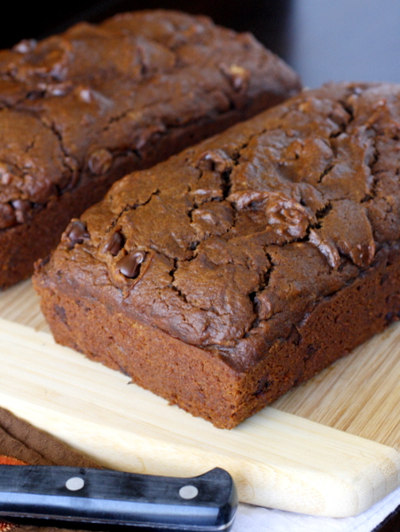 Chocolate Pumpkin Bread