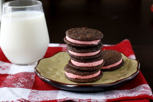 Homemade Peppermint Oreos