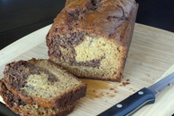 Nutella Swirled Banana Bread