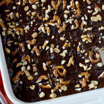 Chocolate Peanut Butter Crunch Bars