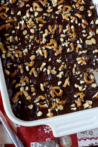 Chocolate Peanut Butter Crunch Bars