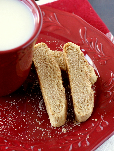 Cinnamon Sugar Biscotti