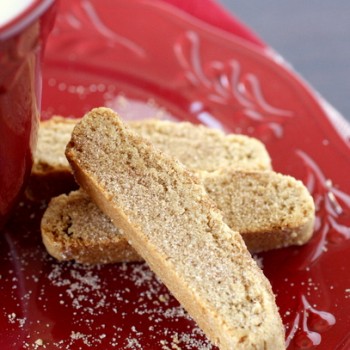 Cinnamon Sugar Biscotti