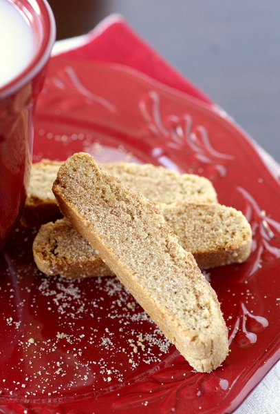 Cinnamon Sugar Biscotti