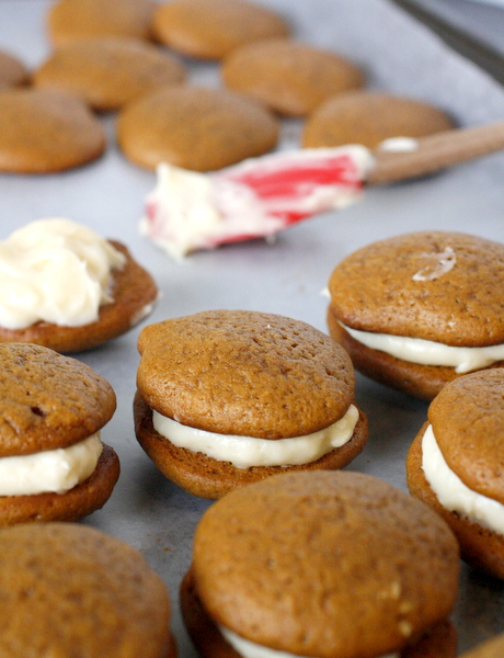 Gingerbread Whoopie Pies