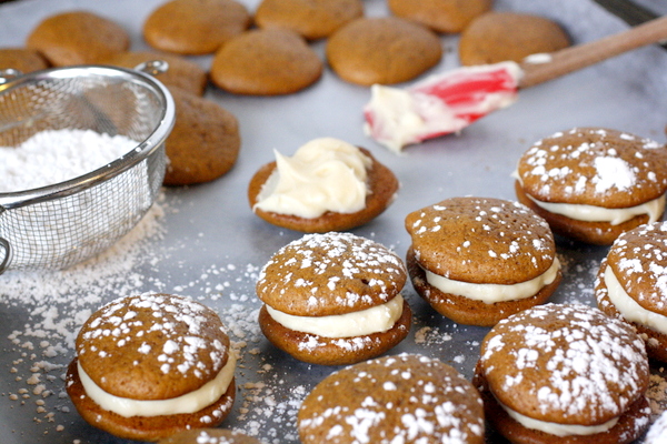 Gingerbread Whoopie Pies