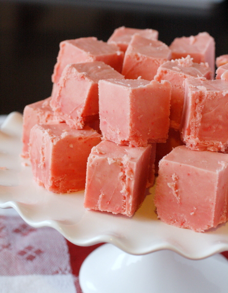 Candy Cane Fudge