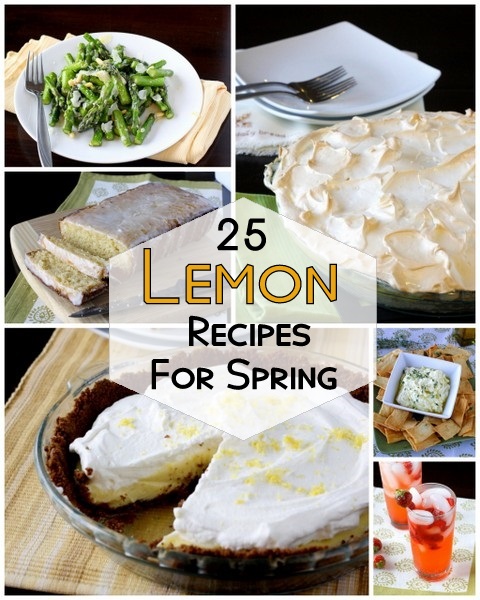 Lemon Recipes for Spring