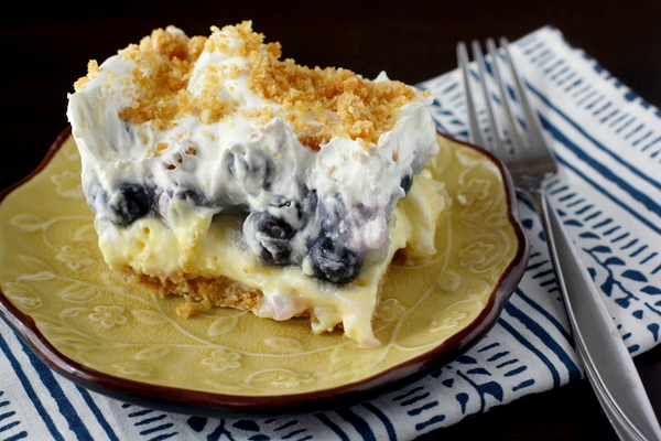 Blueberry Pudding Dessert