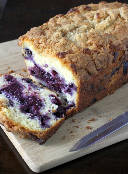 Blueberry Streusel Bread