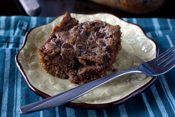 Chocolate Chip Zucchini Cake