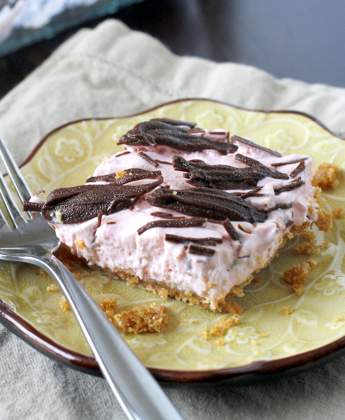 Strawberry Cheesecake Mousse Dessert Bars