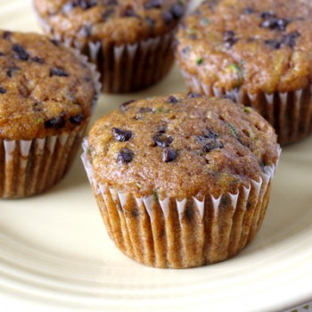 Zucchini Chocolate Chip Muffins