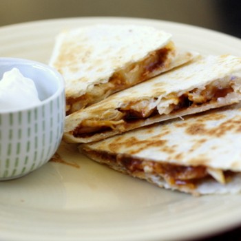 Barbecue Chicken Quesadillas