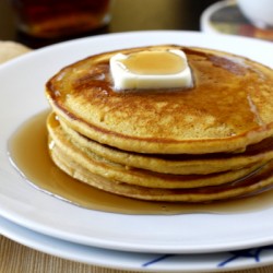 Whole Wheat Pumpkin Pancakes