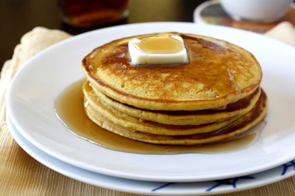 Whole Wheat Pumpkin Pancakes