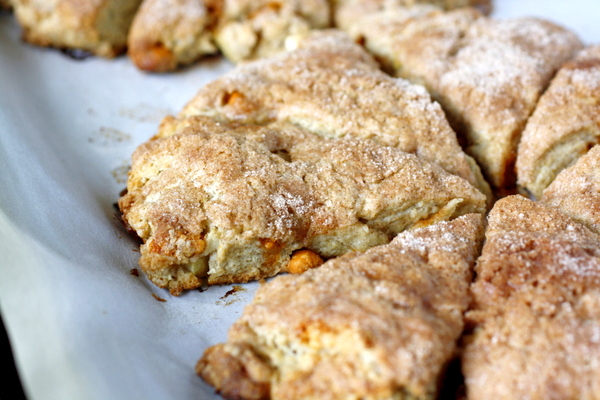 Fresh Apple Cinnamon Scones