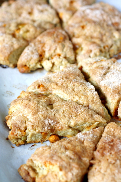 Fresh Apple Cinnamon Scones