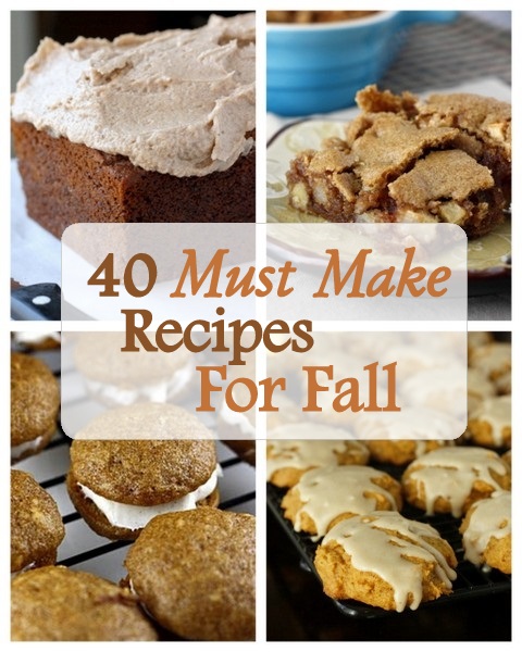 Must Make Recipes for Fall