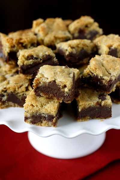 Gooey Chocolate Chip Sandwich Bars