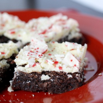 Peppermint Crunch Brownies