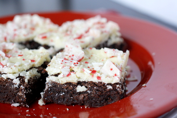 Peppermint Crunch Brownies