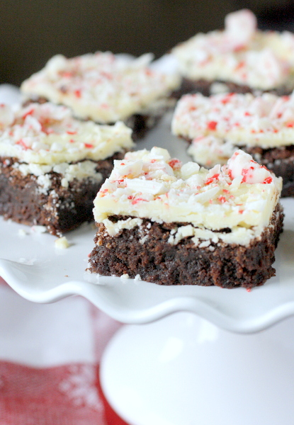 Peppermint Crunch Brownies