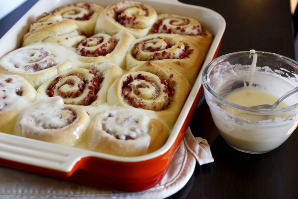 Cranberry Pecan Sweet Rolls