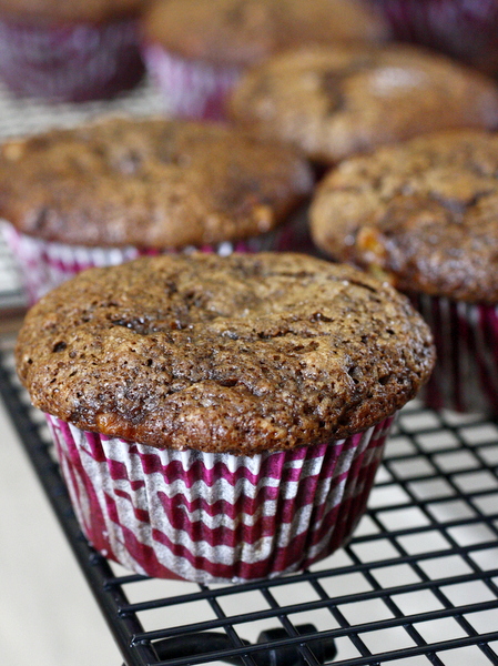 Chocolate Banana Muffins