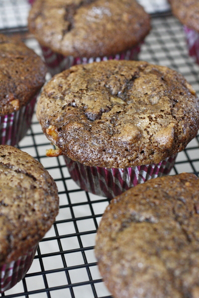 Chocolate Banana Muffins