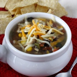 Slow Cooker Chicken Tortilla Soup